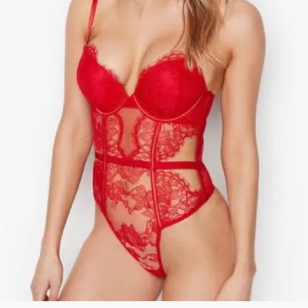 Red lingerie